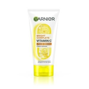 Garnier Skin Naturals Bright Complete Vitamin C Face Wash - Vitamin C Face Wash For Brighter and Glowing Skin - Daily Cleanser Suitable For all Skin Types